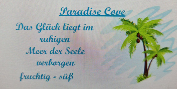 Duftprobe " Paradise Cove "