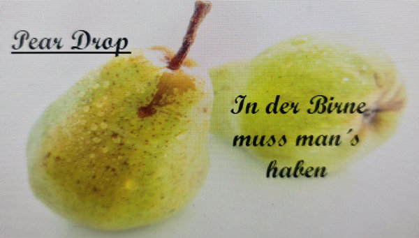 Duftprobe " Pear Drop "